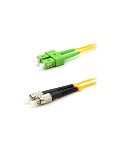 Патч-корд оптический переходной (SM), 9/125 (OS2), SC/APC-FC/UPC, (Duplex), PVC, 5м REXANT 50-2857-1 в Самаре Патч-корды оптические Pintop.ru