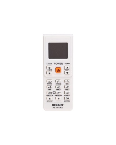 Пульт универсальный для кондиционеров RX-101AII REXANT 38-0103 в Самаре Системы видеонаблюдения Pintop.ru