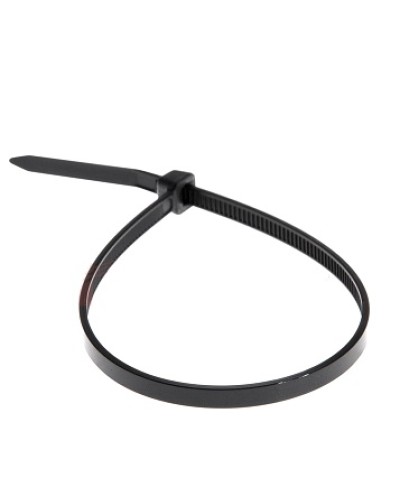 Хомут-стяжка нейлоновый 3х200 мм чёрный (100шт/уп) REXANT 07-0201-4 в Самаре Стяжки-хомуты Pintop.ru