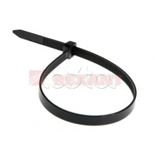 Хомут-стяжка нейлоновый 8х450 мм чёрный (100шт/уп) REXANT 07-0451-8