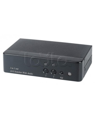 Коммутатор DVI и аудио сигналов SC&T DS02A в Самаре Видеоусилители, Модуляторы, Делители Pintop.ru