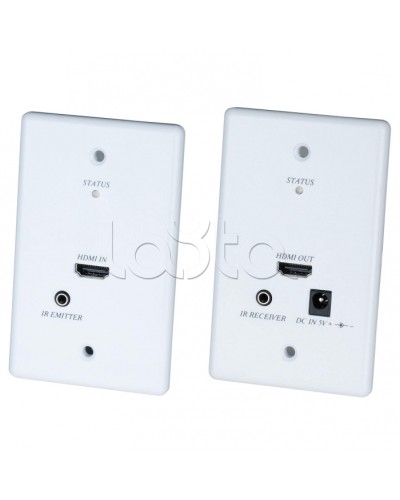Комплект передачи HDMI с обратным ИК-повторителем SC&T HW01 в Самаре Видеоусилители, Модуляторы, Делители Pintop.ru