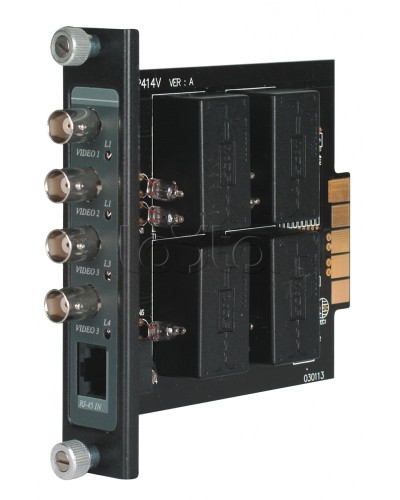 Приемник пассивный 4-х видеосигналов по витой паре, до 600 м SC&T TRP414VH в Самаре Видеоусилители, Модуляторы, Делители Pintop.ru