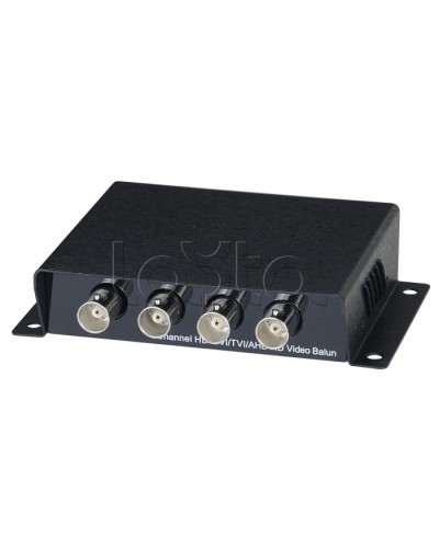 Приемопередатчик пассивный 4-канальный, HDCVI/TVI/AHD, по витой паре SC&T TTP414HD в Самаре Видеоусилители, Модуляторы, Делители Pintop.ru