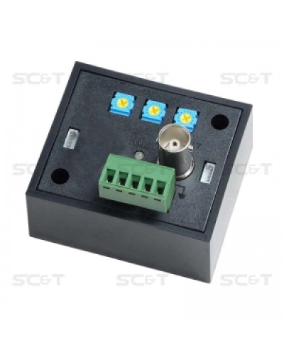 Приёмник активный HDTVI / HDCVI / AHD по витой паре SC&T TTA111HDR в Самаре Системы видеонаблюдения Pintop.ru