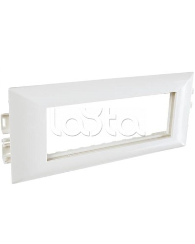 Суппорт с рамкой на 3 поста (45х45) в профиль для кабельных каналов 100х50, 105х50 SPL (100009S) в Самаре Аксессуары для кабель-канала Pintop.ru