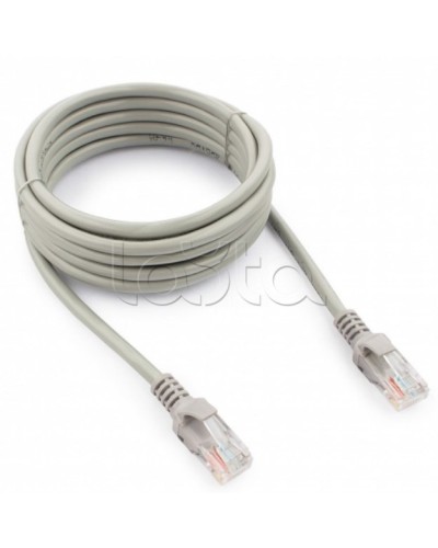 Коммутационный шнур категории, 5e U/UTP , 4х2х(7х0,21), LSZH, 1м, серый SPL (500078) в Самаре Патч-корды и пигтейлы Pintop.ru