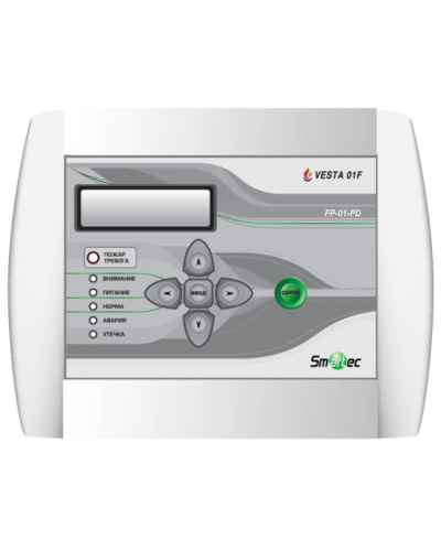Центральный блок с ЖК дисплеем и клавиатурой Smartec FP-01-PD в Самаре Адресная система охранно-пожарной радиоканальной сигнализации Smartec Pintop.ru
