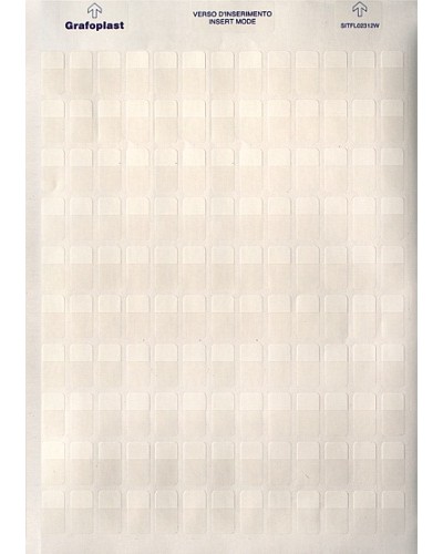 Табличка маркировочная 20х10мм. Полиэстер. Белая DKC (SITFP1020W) в Самаре Аксессуары для лотков Pintop.ru