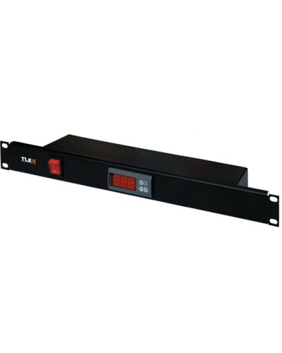 Панель для шкафа, с терморегулятором и датчиком TLK TLK-TERM-BK в Самаре Вентиляторные модули Pintop.ru