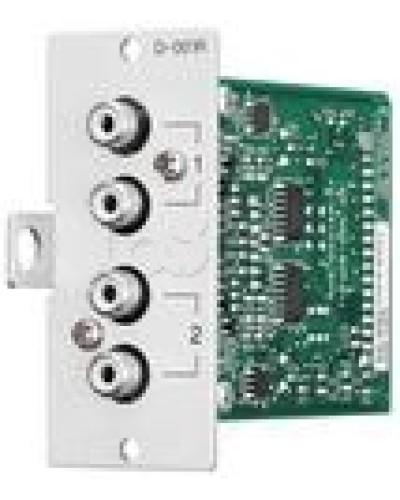 Модуль стерео входа небалансный 2-х канальный TOA D-001R в Самаре Системы оповещения и трансляции TOA Pintop.ru