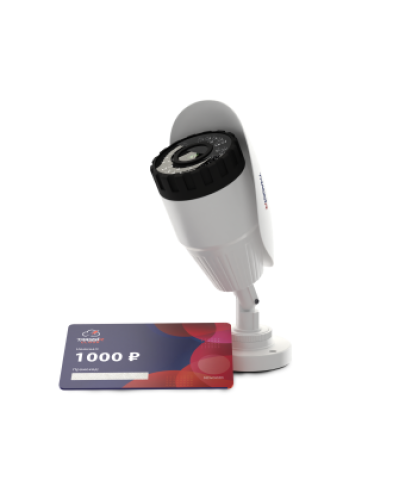 IP-камера видеонаблюдения уличная TRASSIR CloudBulletPoE в Самаре IP-камеры Pintop.ru