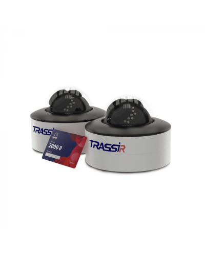 Комплект облачного видеонаблюдения TRASSIR W2D5Street в Самаре IP-камеры Pintop.ru