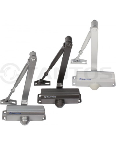 Доводчик дверной Tantos TS-DC045 (Серебро) в Самаре Доводчики Pintop.ru