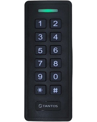 Кодонаборная панель со встроенным считывателем и контроллером Tantos TS-KBD-EMF Plastic в Самаре Системы контроля доступа Pintop.ru