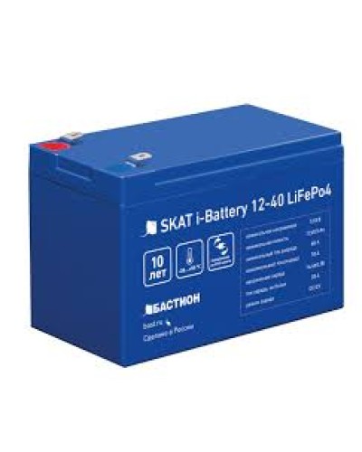 АКБ Бастион Skat i-Battery 12-40 LiFePo4 в Самаре Электротехническое оборудование Pintop.ru
