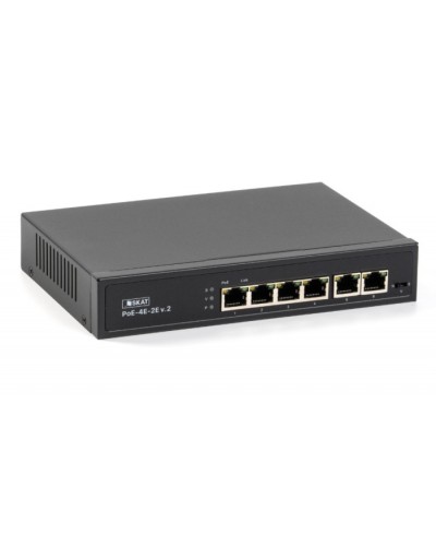 Коммутатор Бастион SKAT PoE-4E-2E v.2 в Самаре Коммутаторы Pintop.ru