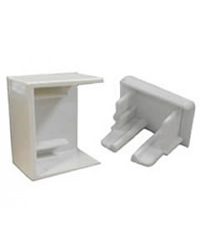 Заглушка 40х25мм (10шт) 1000шт. Экопласт 72808-10 в Самаре Аксессуары для кабель-канала Pintop.ru