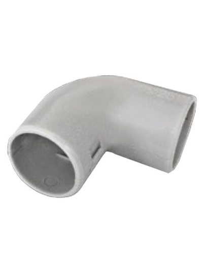Угол Экопласт CI20G Угол 90 гр.(2част.), без галогена, для труб D20мм (5шт) в Самаре Аксессуары для кабель-канала Pintop.ru