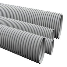 Труба ПВХ гофрир. легкая, диам 50мм Экопласт 10050