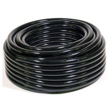 Труба гладкая ПНД диам 50 мм, цвет чёрный (100м) Экопласт 22050