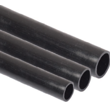 Труба гладкая ПНД тяжелая диам 20 мм, цвет чёрный (3м) Экопласт 23020