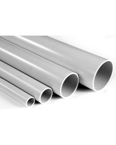 Труба гладкая ПВХ жесткая тяжелая диам 16, огнестойкость E60-E90, цвет серый (3м) Экопласт 31016-E90 в Самаре Труба (ОКЛ) Экопласт Pintop.ru