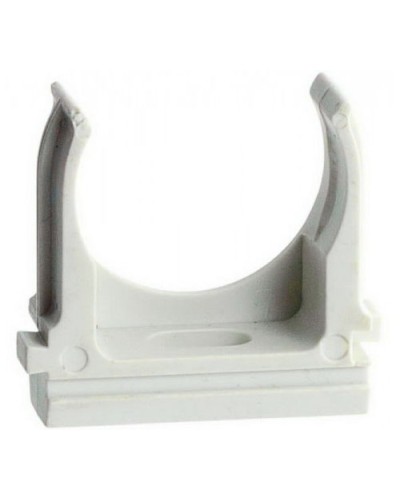 Держатель (клипса) для гофрированной или жесткой гладкой трубы D50 мм (25 шт/уп) Экопласт 41750 в Самаре Держатели, клипсы, скобы Pintop.ru