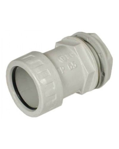 Муфта «труба-коробка» D25 мм , без галогена Экопласт 42725HF в Самаре Аксессуары для труб (ОКЛ) Экопласт Pintop.ru