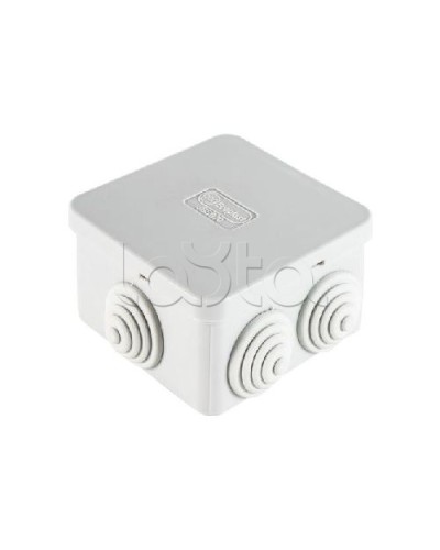 Коробка распределительная о/п 70х70х40, 6 вых, без галогена Экопласт 44056HF в Самаре Распределительные коробки Pintop.ru