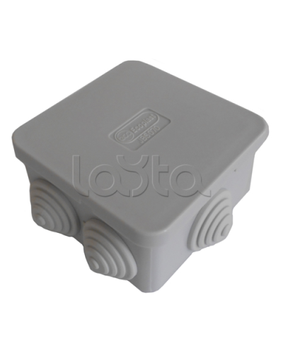 Коробка распред. о/п, для монтажного пистолета 85х85х50 6 вых, IP44 (1кор.=174шт.) Экопласт 44066 в Самаре Распределительные коробки Pintop.ru