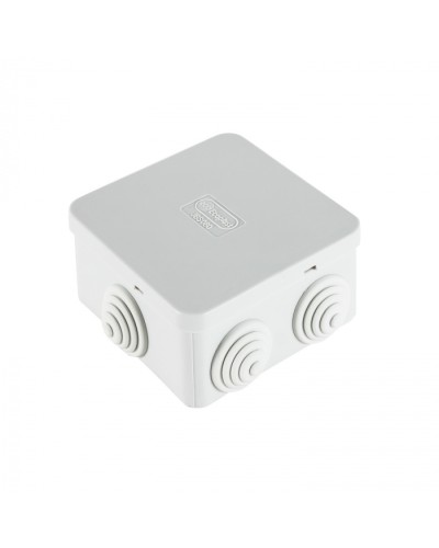 Коробка распределительная о/п, для монтажного пистолета 85х85х50, без галогена, 6 вых, IP44 (44066HF) в Самаре Распределительные коробки Pintop.ru