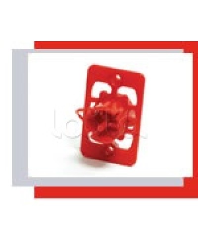 Втулка концевая для заливки в бетон 20/32мм (красный) Экопласт 44608 в Самаре Крепежные изделия Pintop.ru