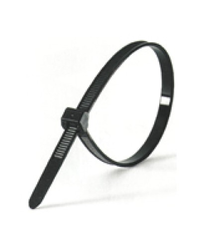 Хомут кабельный 4,8x300 мм, черный (100 шт/уп) Экопласт 45302BL в Самаре Стяжки-хомуты Pintop.ru