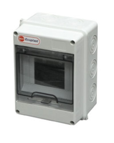 Шкаф настенный, 8-9 модулей, IP65 Экопласт 46408 в Самаре Боксы для автоматов Pintop.ru