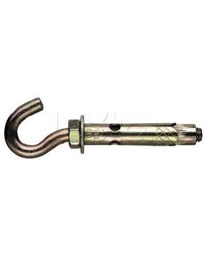 Анкерболт с крюком М10 12х100, (1уп=25шт) Экопласт (47585) в Самаре Крепеж Pintop.ru