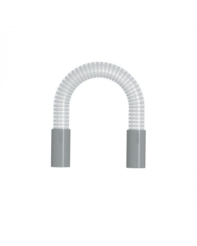 Гибкий переход для трубы диам. 25мм, длина 30см, цвет серый (49415GR) в Самаре Повороты, муфты, тройники Pintop.ru