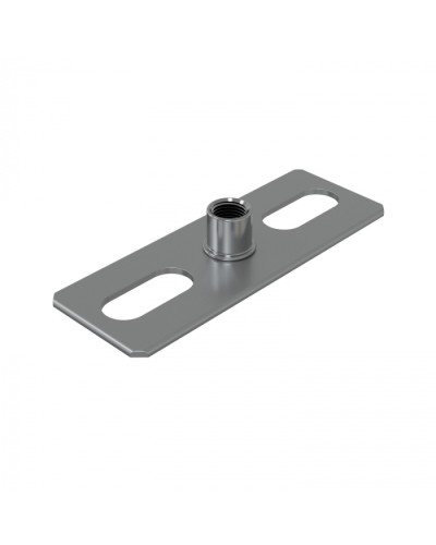 Пластина опорная с гайкой М8 (1уп=150шт) Экопласт (59920) в Самаре Аксессуары для лотков Pintop.ru