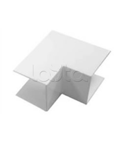 Угол внутренний для кабель-канала МЕХ, для сечения 40x40 Экопласт 72109 в Самаре Аксессуары для кабель-канала Pintop.ru