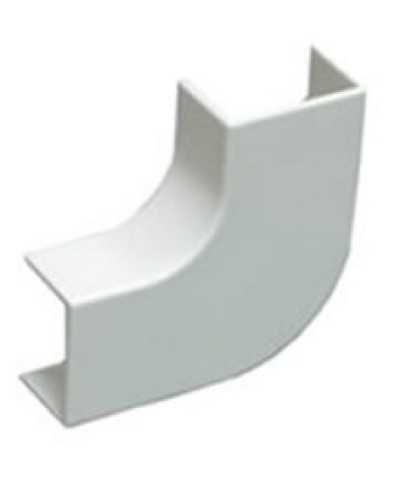 Угол плоский плавный стандарт TIA 40x25 мм Экопласт 72308R в Самаре Аксессуары для кабель-канала Pintop.ru