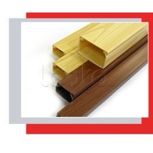 Миниканал 20x10 серия MEX с текстурой дерева (сосна) Экопласт 77001P-2