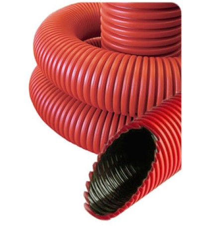 NR063 Гофрированные трубы для прокладки кабеля под землей с протяжкой D63 мм (внешн.) (801063) в Самаре Труба гофрированная Pintop.ru