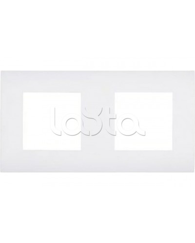 Накладка розетки телефонной или компьютерной 22,5х45 мм под рамку LK45 Экопласт (854204) в Самаре Аксессуары для кабель-канала Pintop.ru