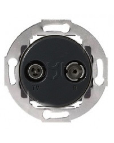 Механизм розетки TV+FM оконечный Vintage Экопласт 885200-1 в Самаре Розетки компьютерные и телефонные Pintop.ru