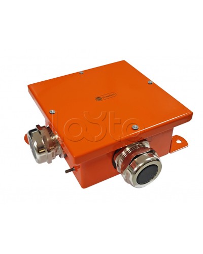 Экопласт SMB165 Коробка металл, огн. E-110,о/п 164х164х65, IP66, 5P, (2,5-25 мм2), оранж. в Самаре Распределительные коробки Pintop.ru