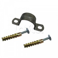 Дюбель-хомут "клоп" (двухлапковый) 48-50 мм Гефест (100 шт/уп)