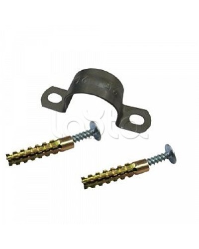 Дюбель-хомут клоп (двухлапковый) 48-50 мм Гефест (100 шт/уп) в Самаре Держатели, клипсы, скобы Pintop.ru