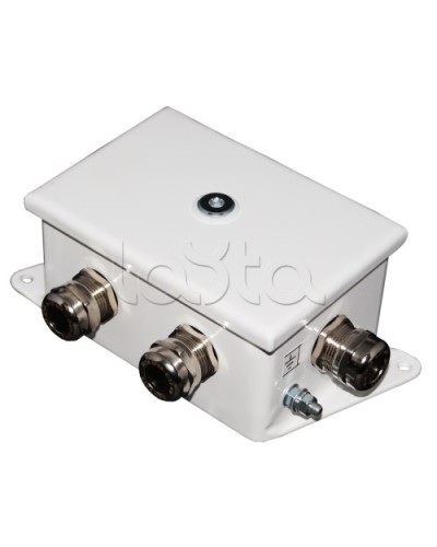 Коробка монтажная огнестойкая Гефест КМ-О (12к)-IP66-d, три ввода 120х80х68 в Самаре Распределительные коробки Pintop.ru