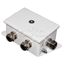 Коробка монтажная огнестойкая Гефест КМ-О (12к*6,0)-IP66-d, три ввода 120х80х68