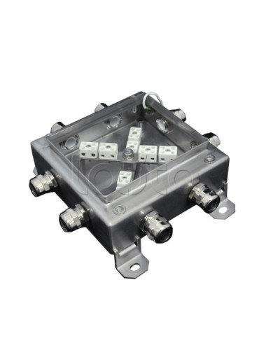 Коробка монтажная огнестойкая Гефест КМ-О (16к)-IP66 1515нерж, 8 вводов в Самаре Распределительные коробки Pintop.ru